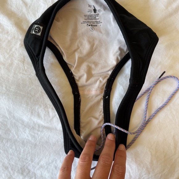 Jolyn Bali Bikini Bottoms Black Small - Picture 3 of 4